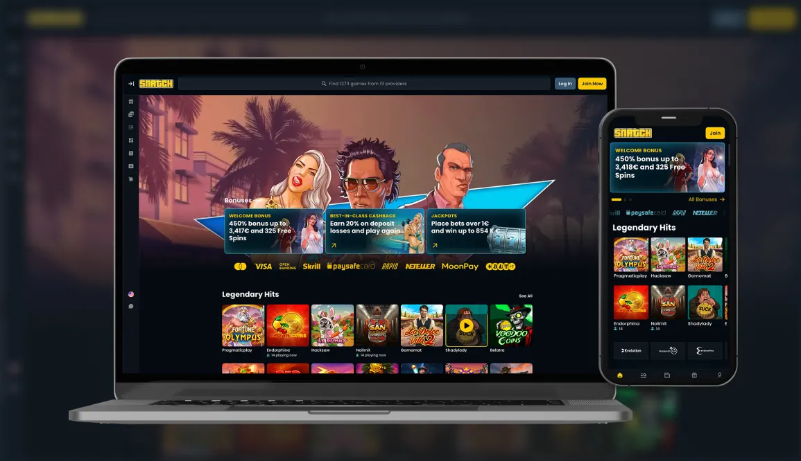 Snatch Casino App Screenshot
